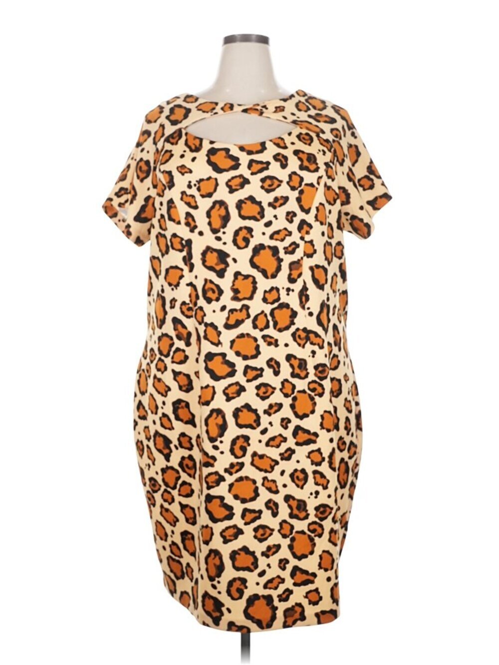 Disney Parks Dress Shop Animal Kingdom Leopard Print Dress 2X NWT